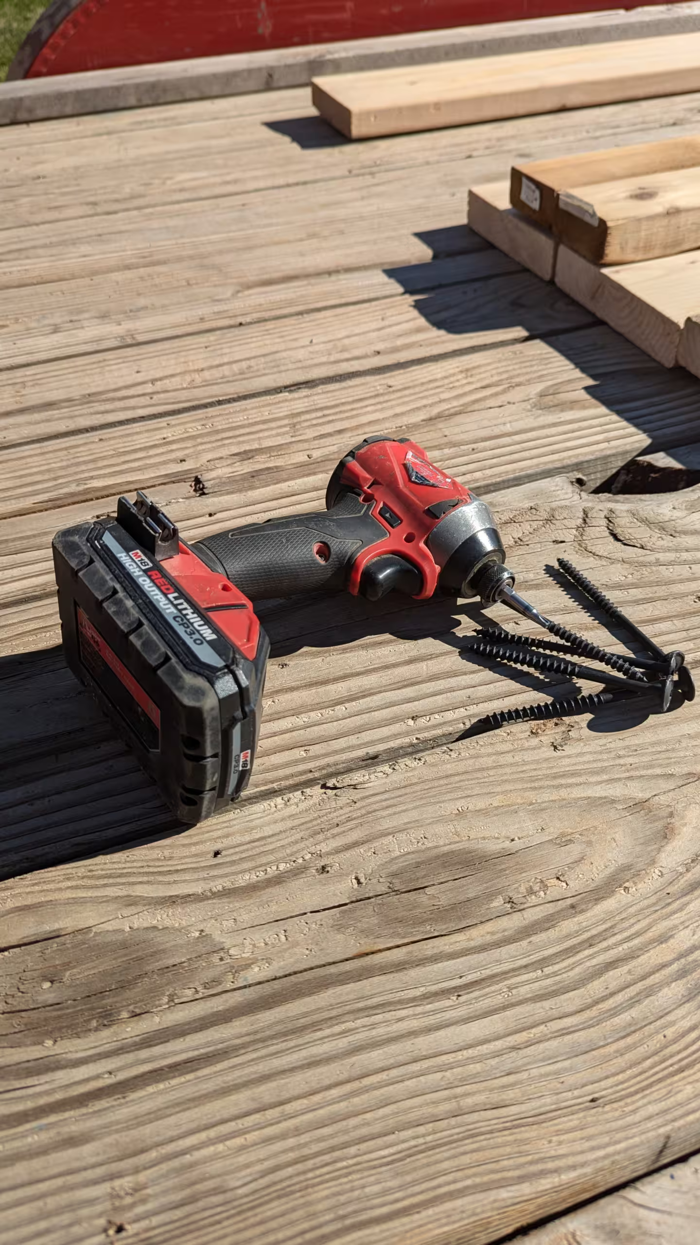 driver and screws